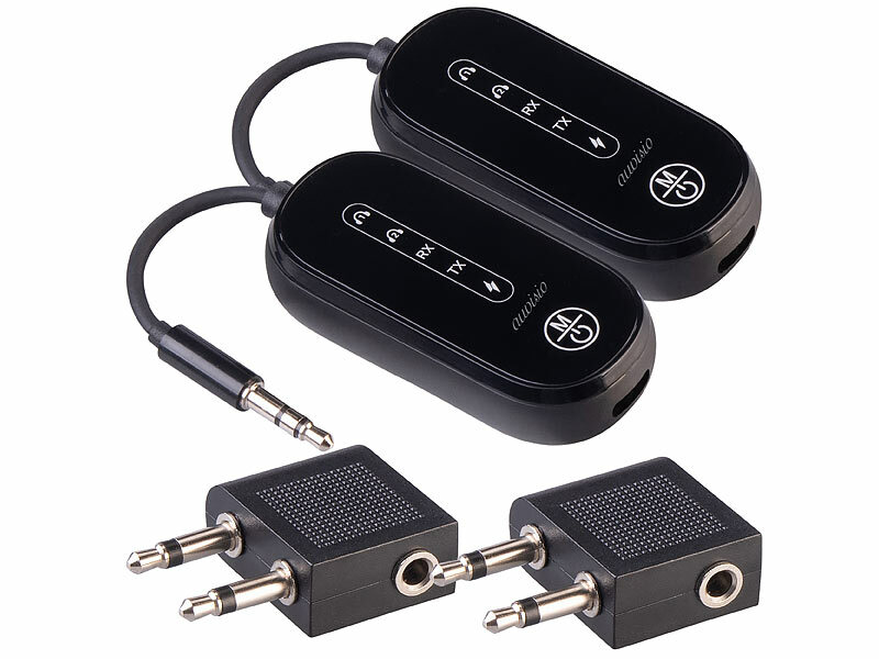 ; Audioadapter mit Bluetooth und Freisprech-Funktion, Audio-Transmitter mit Bluetooth Audioadapter mit Bluetooth und Freisprech-Funktion, Audio-Transmitter mit Bluetooth Audioadapter mit Bluetooth und Freisprech-Funktion, Audio-Transmitter mit Bluetooth