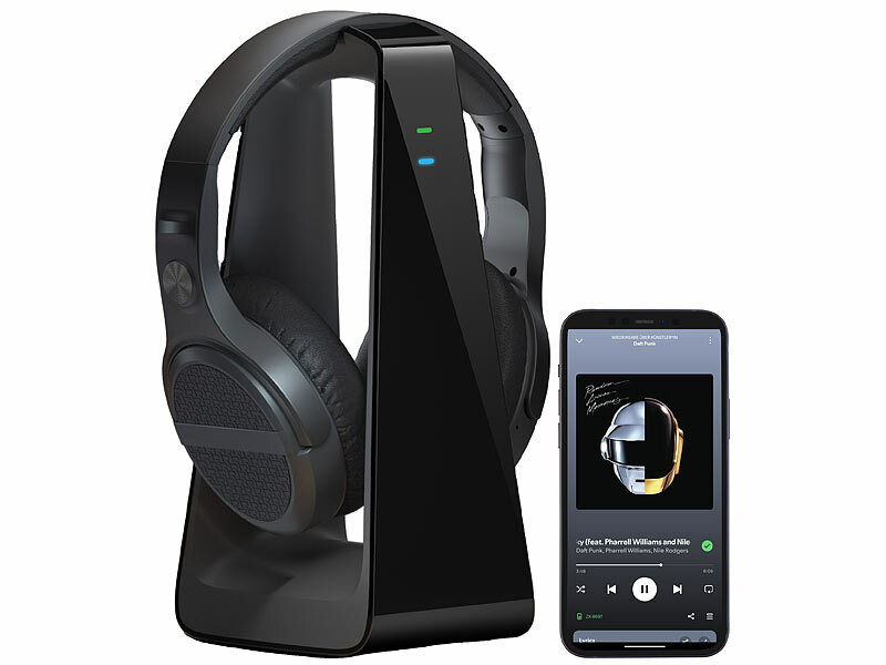 ; Over-Ear-Headsets mit Bluetooth, MP3-Player & Radio